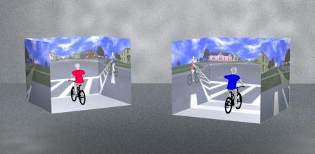 bicycle simulator avatars